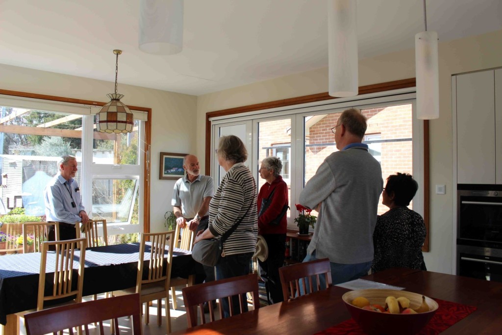 Sustainable house tour in O’Connor. 