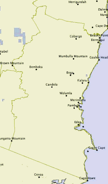 Figure 4. Forecast extent of salinity (2050)