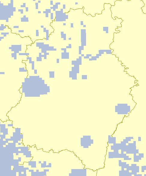 Figure 4: Extent of salinity (2050) (approximate)