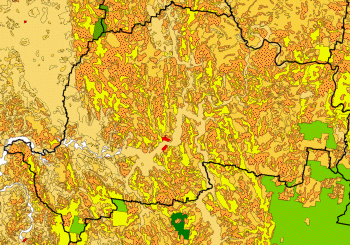 Figure 1. Landuse within Gundagai