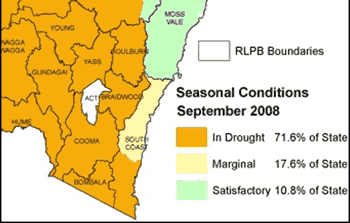 Figure 6: Drought declared areas