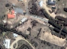 aerial view of rural residential development Palerang Shire